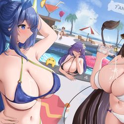 This is a pixiv picture whose title is Your Summer Vacation!.