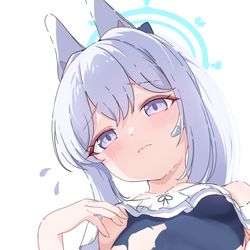 This is a pixiv picture whose title is 『水着が破れても裸ではありませんので』.