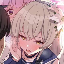 This is a pixiv picture whose title is 先生だけのアイドルです♡.