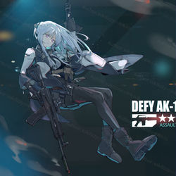 This is a pixiv picture whose title is AK12 降下.