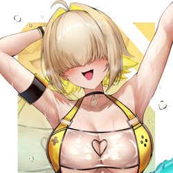 This is a pixiv picture whose title is エレグ.