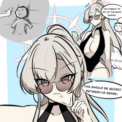 This is a pixiv picture whose title is Nagisa secret.