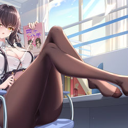 This is a pixiv picture whose title is 吾妻.