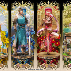 This is a pixiv picture whose title is 8 colors.