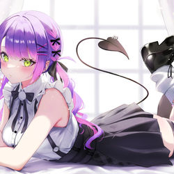 This is a pixiv picture whose title is 「…こっちきなよ」.