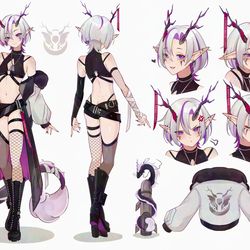 This is a pixiv picture whose title is Neuro (commission).