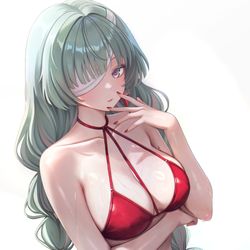 This is a pixiv picture whose title is Bikini Phrolova.
