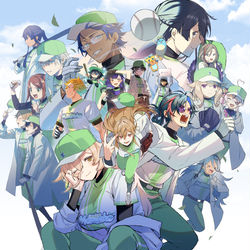 This is a pixiv picture whose title is 青春まめねこ学園WIN.