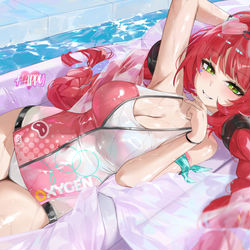 This is a pixiv picture whose title is 浮波柚葉.