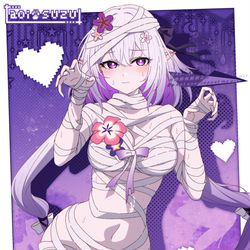 This is a pixiv picture whose title is キャストリス【マミーのすがた】.