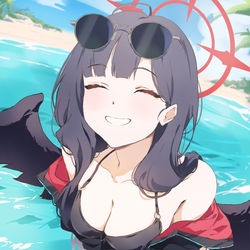 This is a pixiv picture whose title is イチカ水着.