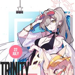 This is a pixiv picture whose title is 72.セイア&ナギサ.