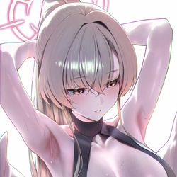 This is a pixiv picture whose title is 水着ナギサ.
