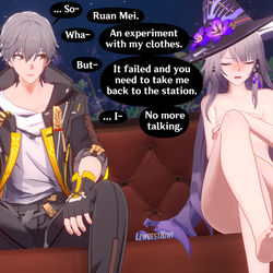 This is a pixiv picture whose title is Just Genius Things.
