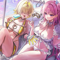 This is a pixiv picture whose title is ドロシー & エレグ.