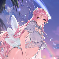 This is a pixiv picture whose title is 無題.