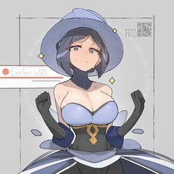 This is a pixiv picture whose title is Evelyn.