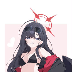 This is a pixiv picture whose title is イチカ(水着).