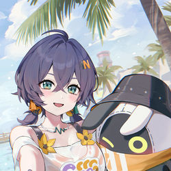 This is a pixiv picture whose title is リンとイアス.
