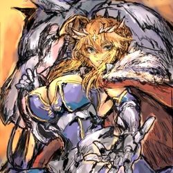 This is a pixiv picture whose title is MYグランドランサー・アルトリア.