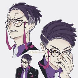 This is a pixiv picture whose title is カラスバさん.
