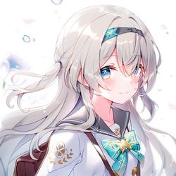This is a pixiv picture whose title is 春日萤.