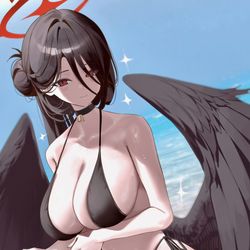 This is a pixiv picture whose title is ハスミ.