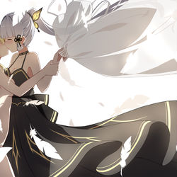 This is a pixiv picture whose title is 荧鹭-天堂坠落-终将与她同在的光芒.