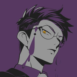 This is a pixiv picture whose title is ゴミを見る目.