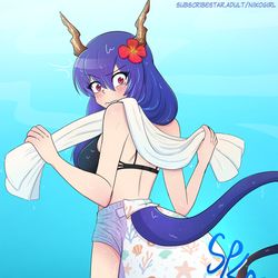 This is a pixiv picture whose title is Ch'en the Holungday.
