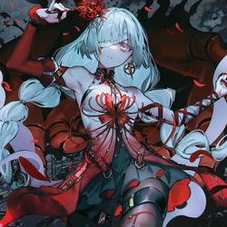 This is a pixiv picture whose title is フローヴァ.