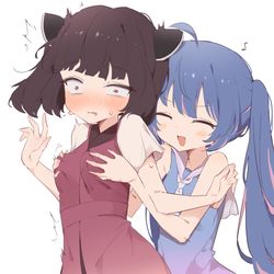 This is a pixiv picture whose title is だーーれだっ！？.