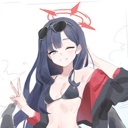 This is a pixiv picture whose title is 😎🥰.