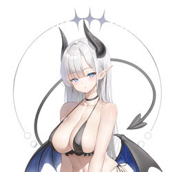 This is a pixiv picture whose title is サキュバス.