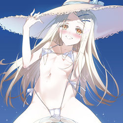 This is a pixiv picture whose title is 水着広.