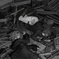 This is a pixiv picture whose title is 「Lavender Quartz 境界秤動」 は8月8日発売です.