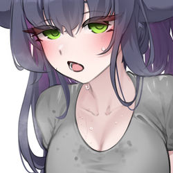 This is a pixiv picture whose title is Sweaty Cat.