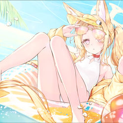 This is a pixiv picture whose title is 水着セイア.