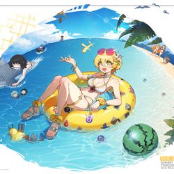 This is a pixiv picture whose title is ドンキホーテ ビキニ.