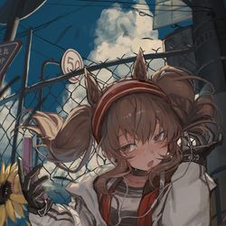This is a pixiv picture whose title is 闷热夏天潮湿的风.