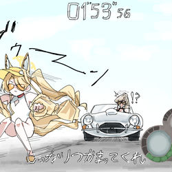 This is a pixiv picture whose title is 運転する時にバグったセイアちゃん.