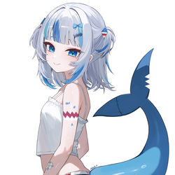 This is a pixiv picture whose title is Gura :3.