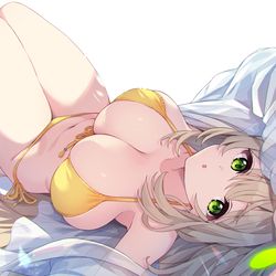 This is a pixiv picture whose title is 水着ノノミ.