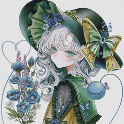 This is a pixiv picture whose title is 东方+（部分为委托稿件）.
