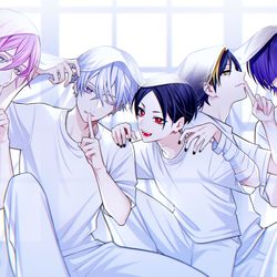 This is a pixiv picture whose title is 幽霊の日！.