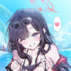This is a pixiv picture whose title is イチカ🌊.
