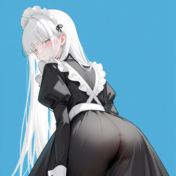 This is a pixiv picture whose title is 今汐.