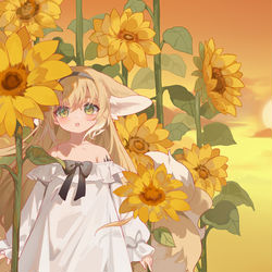 This is a pixiv picture whose title is 铃兰2封面.
