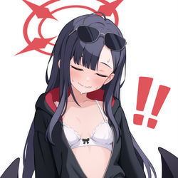 This is a pixiv picture whose title is イチカ… それ水着じゃなくて下着なんじゃ…？.