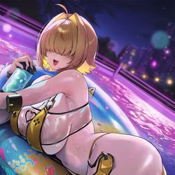 This is a pixiv picture whose title is エレグ⚡️.